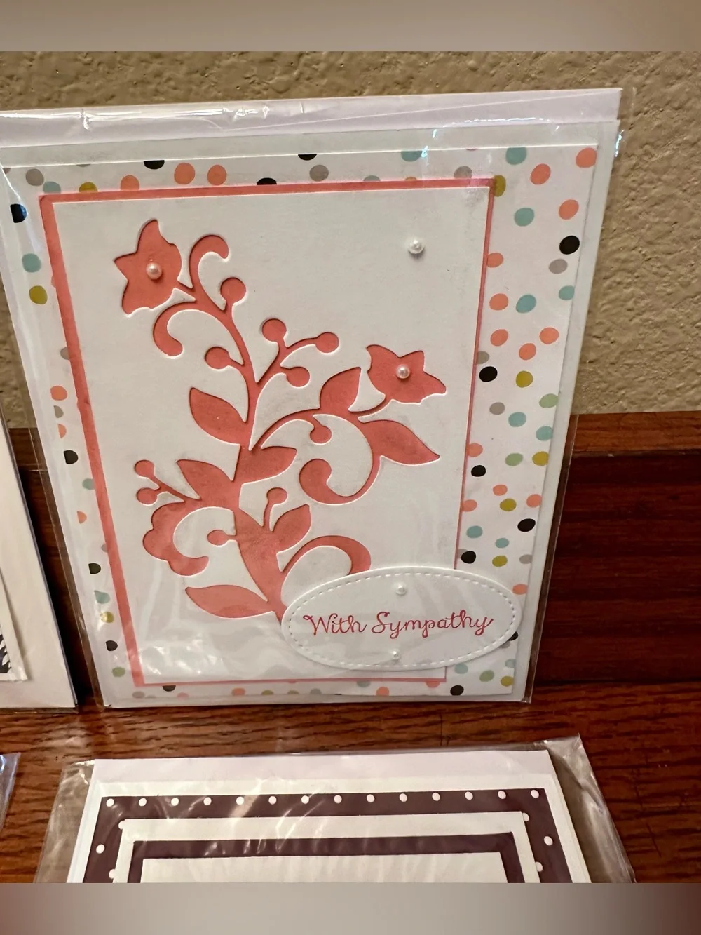 Handmade Sympathy Cards – Set of 4